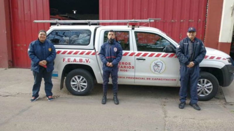 Bomberos uruguayenses ya están en Córdoba para colaborar en el combate a los incendios