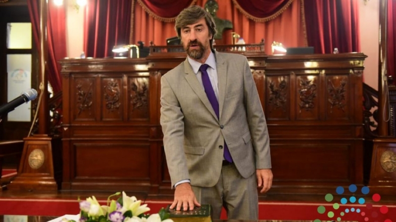 Giano fue reelecto por unanimidad como presidente de la Cámara de Diputados
