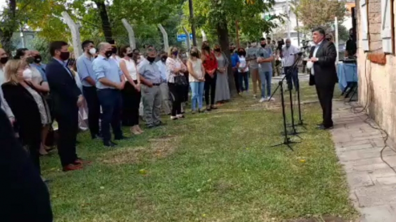 Oliva inauguró una escuela municipal de Artes y Oficios