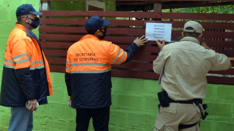 Intimaron a residentes de ranchos de Paso Vera Norte a dejar el lugar