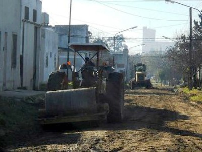 Plan de reparación calles: barrios La Concepción y Sarmiento