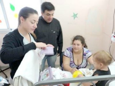 Día del niño: agasajearon a los niños internados en el Hospital