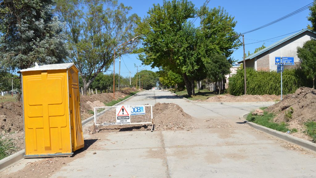 Avanza la pavimentación en el San Felipe