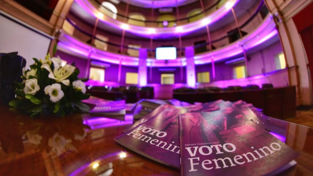 Giano difunde la historia del voto femenino en Entre Ríos