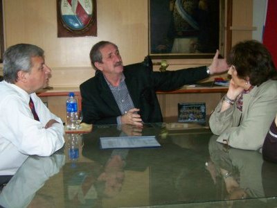 Congreso de Educación: Schepens se reunió con Lauritto y Bar 