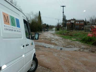 Por las lluvias Defensa Civil asistió a dos familias