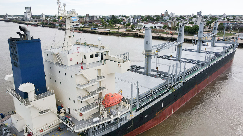 Dos buques cargarán en el Puerto de Concepción del Uruguay