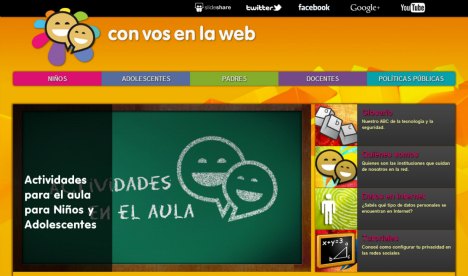 Se lanzó una web con consejos sobre cómo cuidar datos personales en Internet