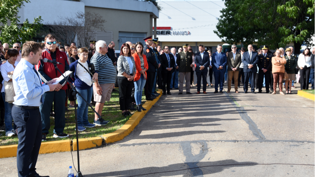 El Ejecutivo recordó Malvinas