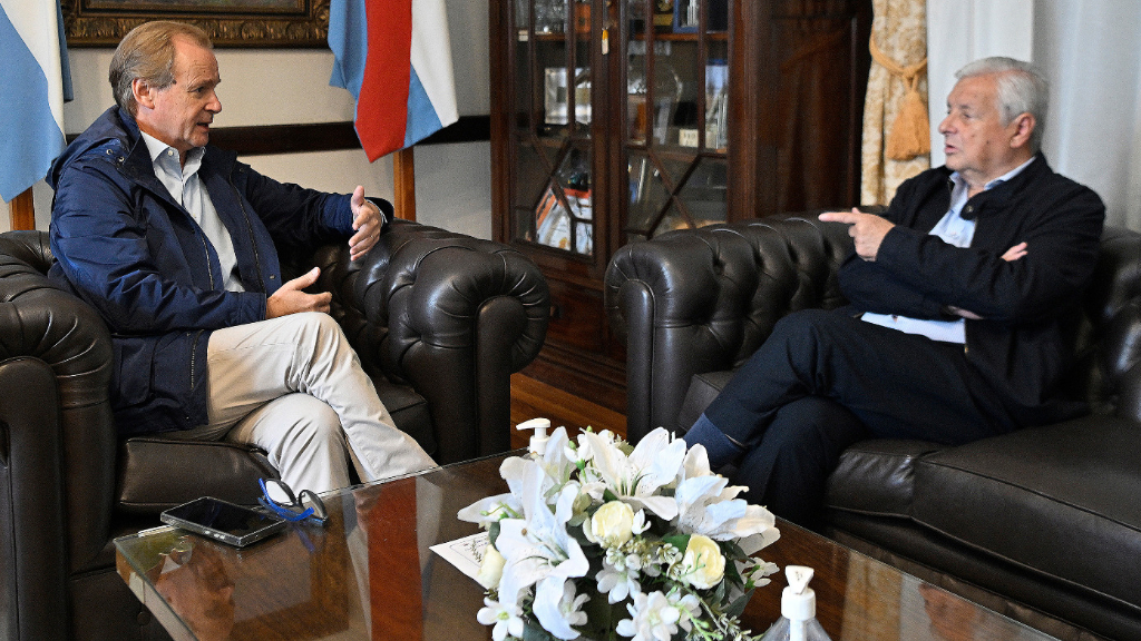 Bordet recibió a Lauritto