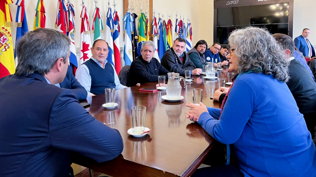 Michel se reunió con la GCT Concordia 