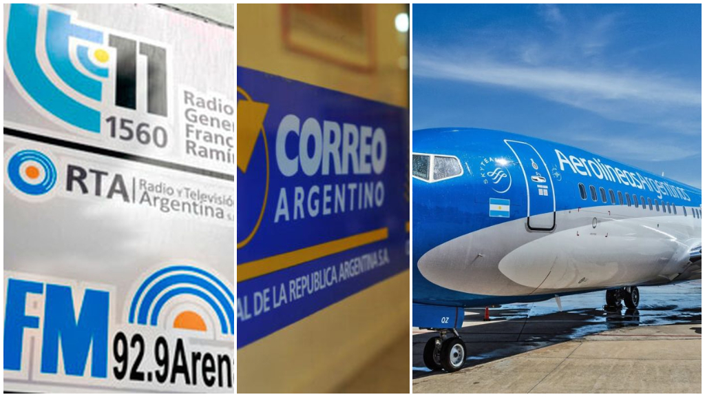 LT11, Correo y Aerolíneas quedaron afuera de las privatizaciones