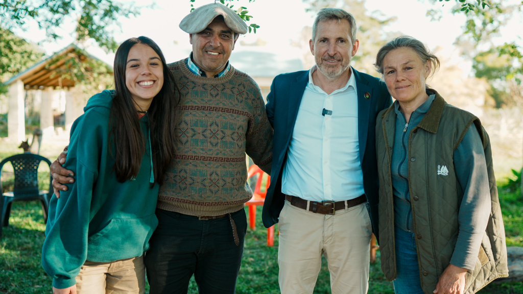 Frigerio se reunió con productores agrarios