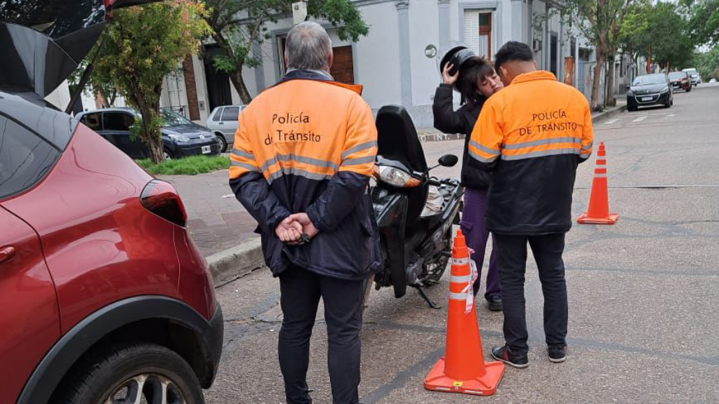 Tránsito continúa con los operativos de seguridad vial