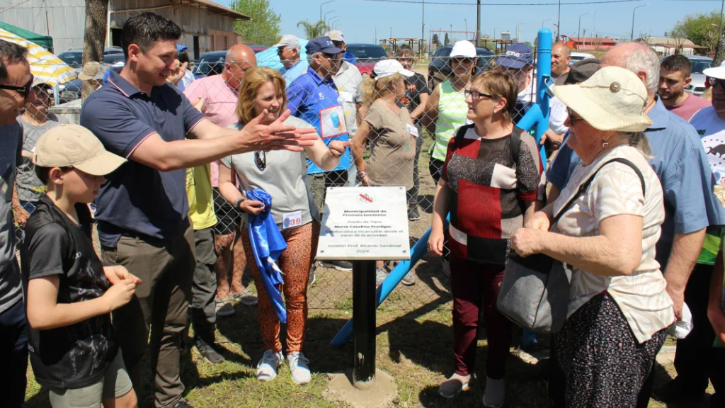 Pronunciamiento: Inauguración del Predio de Tejo 