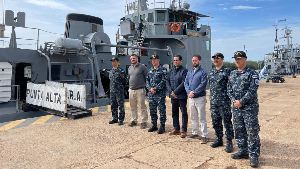 La Armada Argentina continuará con el balizamiento del río Uruguay