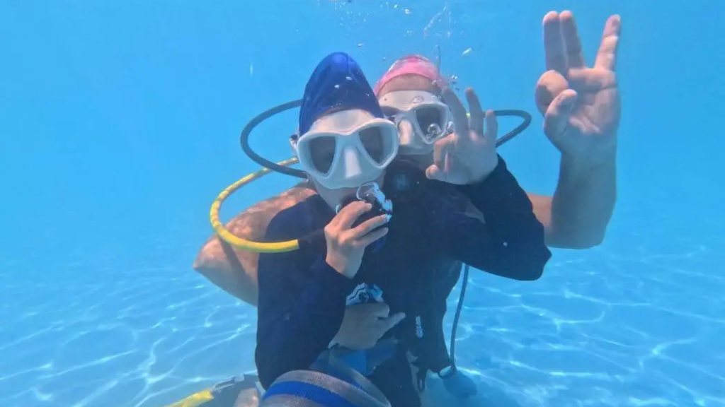 San Justo: experiencia de buceo en la Colonia Municipal de Vacaciones