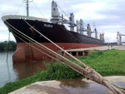 El 30 de septiembre llegaría el barco para cargar arroz en bolsa