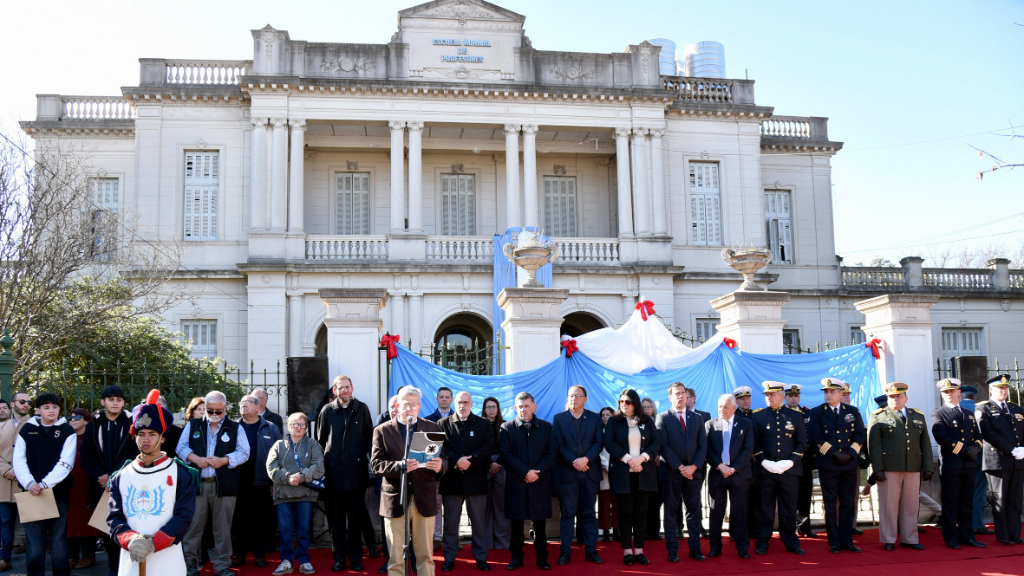 Conmemoraron un nuevo aniversario de la declaración de la Independencia