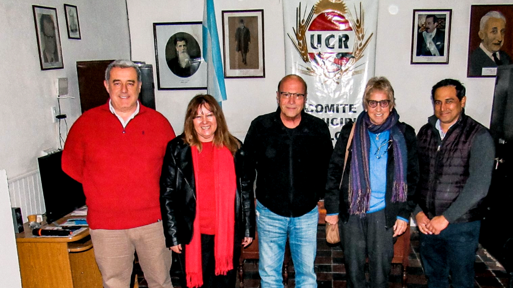 Con Pagliotto a la cabeza, UCR Activa pasó por Colón