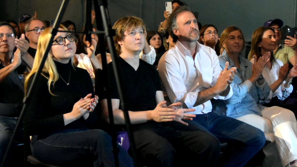 Los candidatos libertarios recibieron a Iñaki Gutiérrez