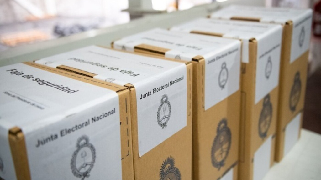 Se distribuyen las urnas en Entre Ríos