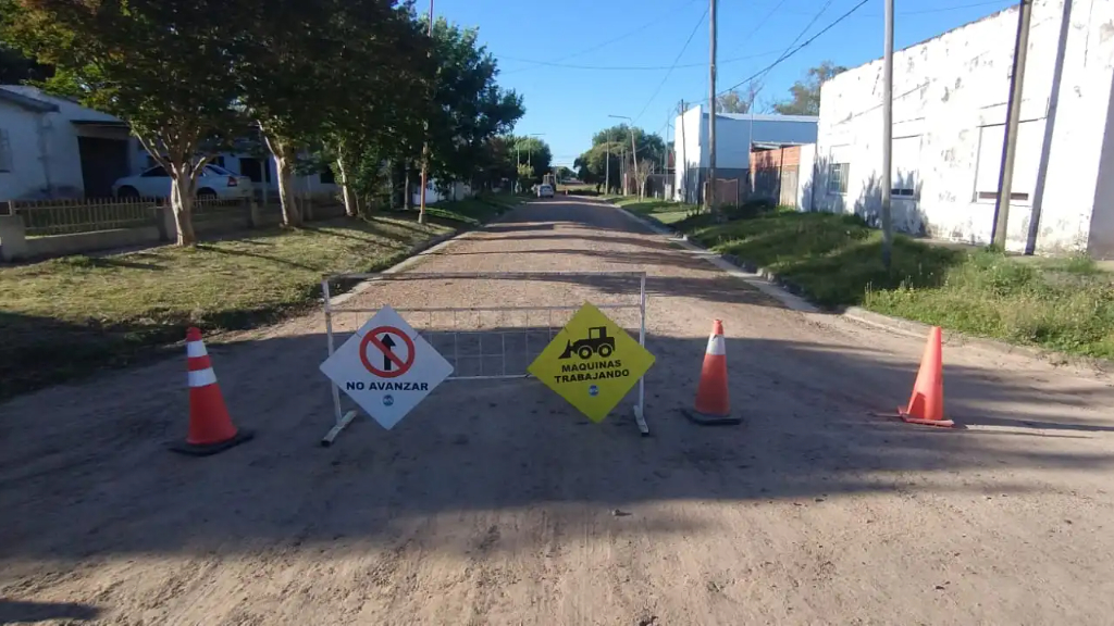 Caseros: obras en barrio Villa Mayita