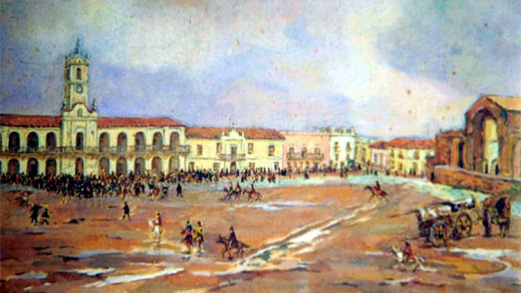 El 25 de Mayo – La formación del primer gobierno patrio