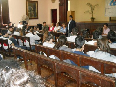 El Ejecutivo se reunió con los estudiantes del Colegio del Uruguay