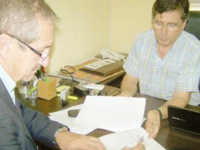 Carlos Schepens y Daniel Irigoyen | Imagen: Dirección de Prensa Municipal