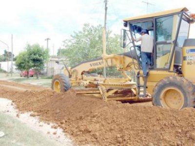 Obras Públicas: se enripia la calle Panizza