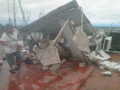 Daños y destrozos tras el paso del temporal