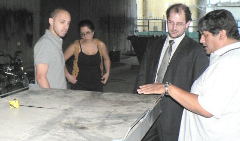 El ministro Ramos visitó a los cooperativistas uruguayenses