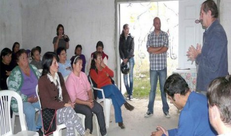 Schepens explica en los barrios la nueva Terminal