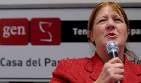 Margarita Stolbizer, titular del GEN nacional