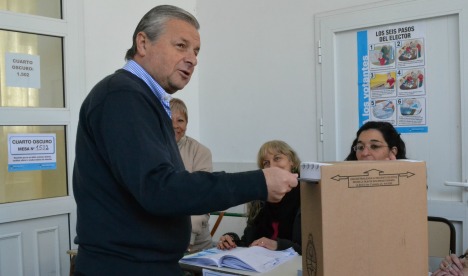 Lauritto votó y espera los resultados