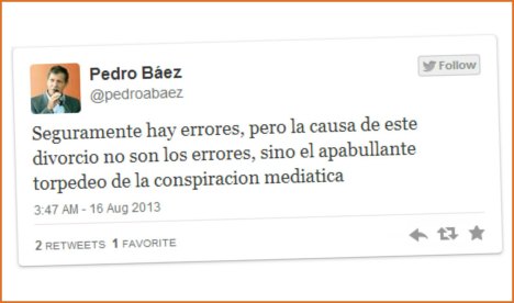 “Cuando escucho que lo que critican son las formas pienso en la simpatía de Menem o en De La Rúa