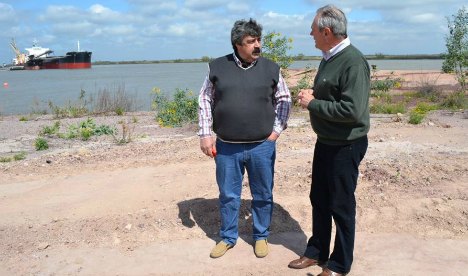 Benedetti sentenció que la no reparación del puerto de Ibicuy 