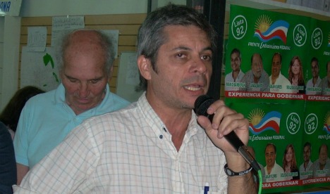 Mario Barberán, titular del sindicato municipal | Imagen: Babel, Clara Chauvin