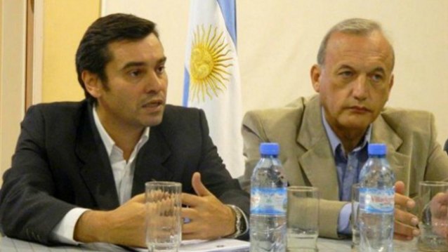 Marcelo Haddad (PS) y Miguel Rettore (UCR)