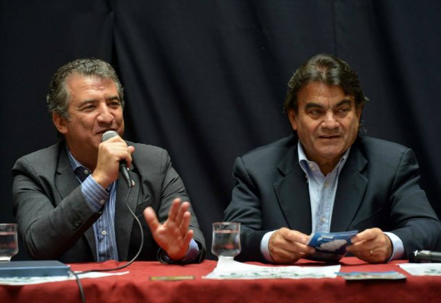 Sergio Urribarri y Francisco Gutierrez