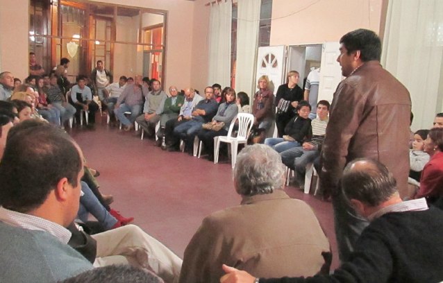 Fuertes de reunión por Gualeguaychú