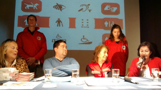 Cruz Roja presentó la primer guía del país de atención de personas con discapacidad