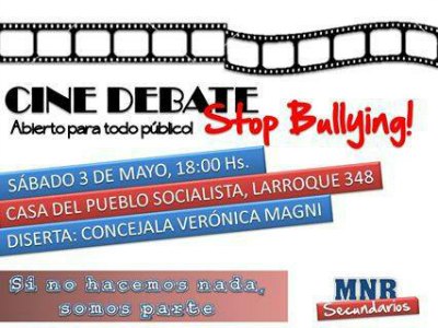 El PS organiza cine debate: “Stop Bullying”