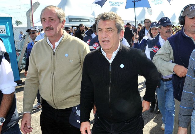 carlos Schepens y Sergio Urribarri | Imagen: prensa Gobernación