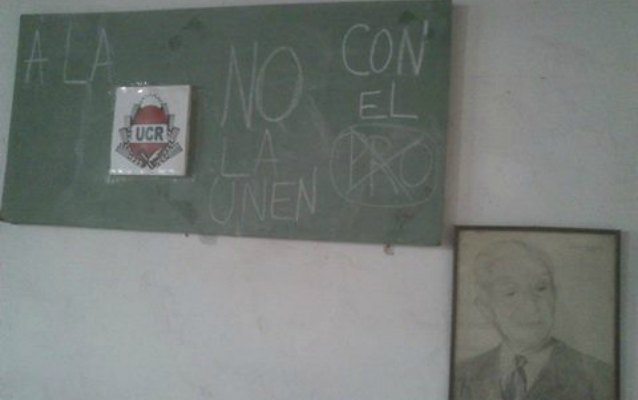 “A la UCR no la unen con el PRO”, reitera la Juventud Radical uruguayense