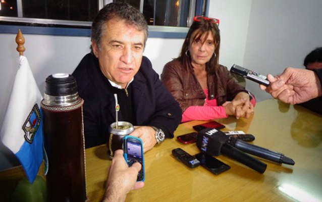 Sergio Urribarri y Teresa García en San Isidro, Buenos Aires