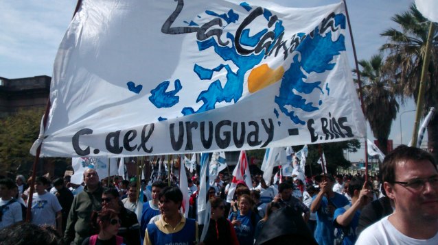 La Cámpora uruguayense presente en el acto