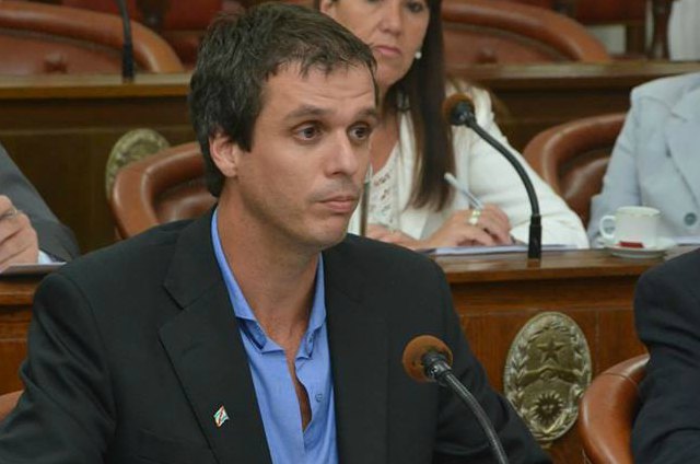 Enrique Cresto, titular del bloque del PJ en el senado entrerriano
