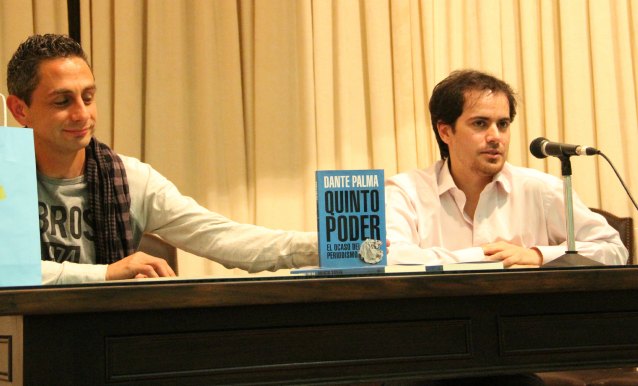 Dante Palma, ante un lleno completo, presentó su libro en Concepción